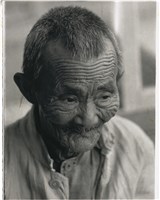 藏品(老人肖像、皺紋)的圖片