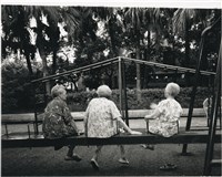 藏品(公園三奶奶背影)的圖片
