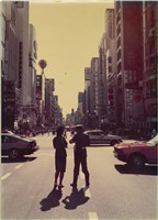 藏品(日本街頭，兩位穿制服者)的圖片