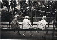 藏品(〈春夢已無痕4〉：公園三奶奶背影)的圖片