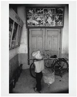 藏品(舊戲院外、斗笠背影)的圖片