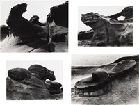 藏品(《臺灣東北角海域自然風貌》系列：〈岩之美-無題四連幅〉)的圖片