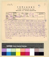 藏品(與吳忠信熊耀文等來往電報)的圖片