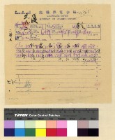 藏品(與張秘書長往來文電)的圖片