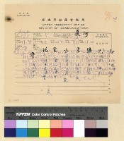 藏品(沈處長應酬函電)的圖片