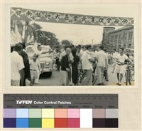 藏品(「中國佛教會視導弘法團」環島視察-臺南火車站)的圖片