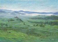 藏品(仙境－《高原與海洋的對話》蒙藏委員會蒐藏臺灣美術教師畫冊)的圖片