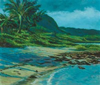 藏品(南臺灣海濱－《高原與海洋的對話》蒙藏委員會蒐藏臺灣美術教師畫冊)的圖片