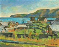 藏品(有距離地分享貝加爾湖－《高原與海洋的對話》蒙藏委員會蒐藏臺灣美術教師畫冊)的圖片