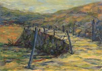 藏品(前往特勒吉公園的路上－《高原與海洋的對話》蒙藏委員會蒐藏臺灣美術教師畫冊)的圖片