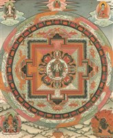 藏品(千手千眼觀音曼陀羅 - 《唐卡藝術》選集)的圖片