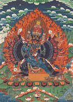 藏品(大威德金剛 - 《唐卡藝術》選集)的圖片