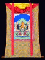 藏品(彌勒佛(貼花唐卡))的圖片