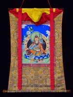 藏品(蓮花生大士(貼花唐卡))的圖片