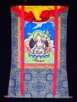 藏品(白度母(貼花唐卡))的圖片