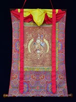 藏品(蓮花生大士(手繪唐卡))的圖片