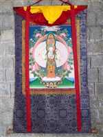 藏品(千手千眼觀音菩薩(手繪唐卡))的圖片