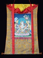 藏品(尊勝佛母(手繪唐卡))的圖片