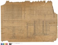 藏品(子：車寄及玄關配筋圖)的圖片