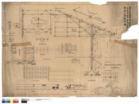 藏品(新築工事設計圖)的圖片