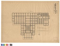 藏品(天井伏圖並ニ建具符號)的圖片