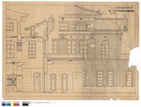 藏品(側面詳細圖並ニ廣間斷面圖)的圖片