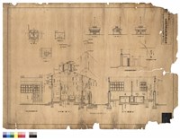 藏品(子 : 平面、地形伏小屋伏姿圖斷面及詳細圖)的圖片