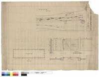 藏品(新築配置圖。平面圖。材料置場。門及煉瓦塀詳細圖。)的圖片