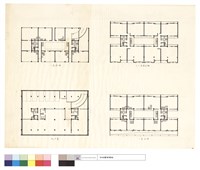 藏品(一層平面、三~五層平面、地下室、二層平面)的圖片