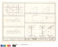 藏品(平面圖、正,背立面圖、右,左立面圖、屋頂平面圖、剖面圖)的圖片