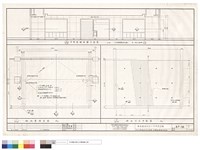 藏品(雨庇屋頂及天花平面圖、一層電梯間立面圖)的圖片