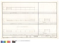 藏品(車庫東及西向立圖、車庫縱及橫面剖圖)的圖片