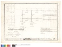 藏品(基礎及一層結構平面圖、梁、版、柱及基礎配筋詳圖)的圖片