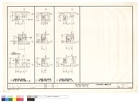 藏品(乙電梯間(排煙,進風管道)地下叁~地下壹層平面圖、乙電梯間(排煙,進風管道)壹~貮層平面圖、乙電梯間(排煙,進風管道)叁~拾捌層平面圖)的圖片