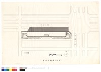 藏品(屋頂平面圖(甲案))的圖片