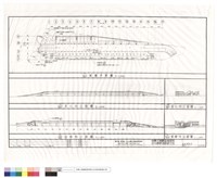 藏品(貮層平面圖、東北向立面圖、西北向立面圖、西南向立面圖、東南向立面圖)的圖片