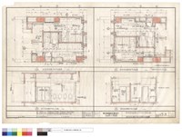 藏品(叁至拾捌層甲,乙廁所平面及剖面圖)的圖片