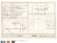 藏品(安全梯丁屋頂平面,剖面、進風口百葉詳圖)的圖片