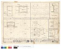 藏品(地下蓄水池詳圖、屋頂水箱詳圖、廚房木柜立及剖面圖、抽風机口詳圖、水溝詳圖)的圖片