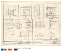 藏品(浴廁及廚房及通氣口平剖面圖以及陰井大樣及屋頂水箱及花磚詳圖(丁種))的圖片
