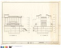 藏品(陳列館東向剖立面圖、文康中心西側立面圖)的圖片