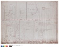 藏品(配置圖、小港機場跑道與基地關係圖、計算表(第二次變更)、都市計劃(現況)圖、地籍套繪圖、建築面積計算)的圖片