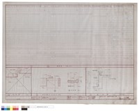 藏品(剖面圖、中庭外墻W12,W13冷氣孔平面、粉刷表(接A-37))的圖片