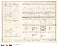 藏品(鋼筋彎度圖、大樑與小樑連接處詳圖、小樑與臂樑連接處詳圖、壁樑連接處詳圖、STIR配筋圖、實心樓版角部補圖、樓版開口補強圖、大樑配筋詳圖、R.C WALL 開口補強圖)的圖片