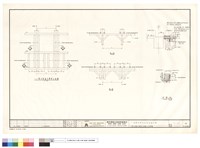 藏品(一,二期交接處支撐梁立面圖及支座詳圖)的圖片
