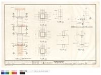 藏品(裝飾用柱立面及詳圖(二)、補強鋼柱K9