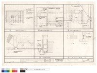 藏品(石膏天花板平面示意圖、墻邊收頭及窗邊收邊及自來接水池及通風孔詳啚)的圖片