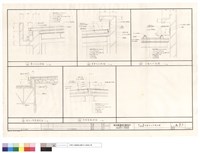 藏品(簷口及屋脊及山墻凡水及屋脊蓋鈑詳圖、舞台上部屋頂剖面)的圖片