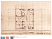 藏品(甲電梯間肆~拾陸層平面詳圖)的圖片