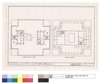 藏品(中央監控系統配置平面--拾玖層(ROOF),貳拾層)的圖片